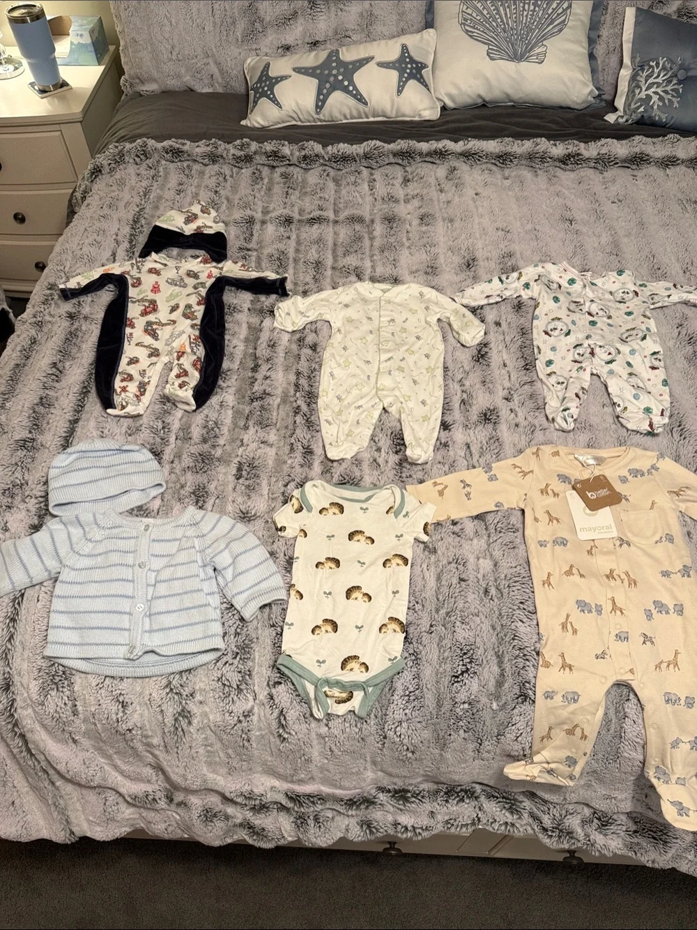 Luxury Boutique Baby Bundle: NWT Mayoral, Kissy Kissy, Kyte Baby 0-3M